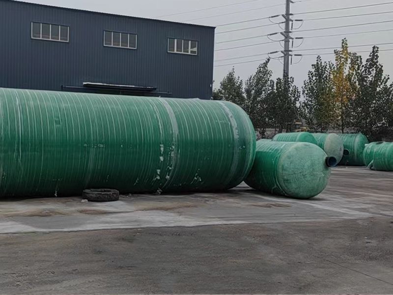 玻璃钢化粪池100立方